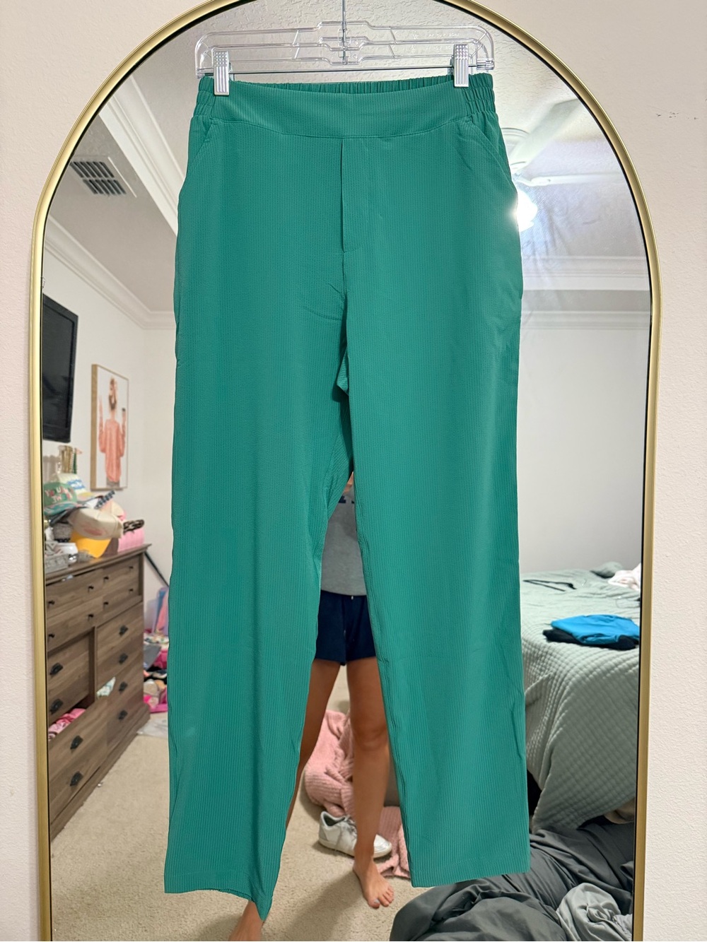 NWOT Green Rae Mode Straight Leg Pants